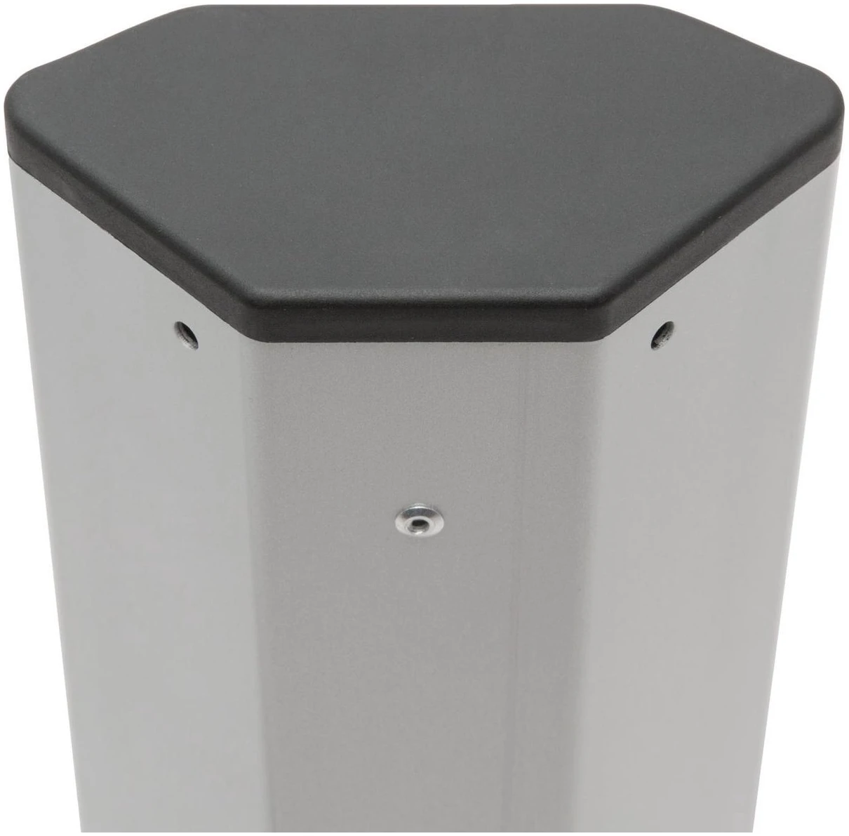 Afbeelding van DELIGHT - Inbouw Hoekstekkerdoos met 2X USB en 3 Stopcontacten - Hoek Stekkerdoos Zilver met Zwart - 4fe5