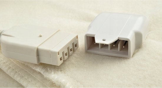 Afbeelding van Malatec - Elektrische Deken - Electrische Onderdeken - Warmte Deken - Wit - 150 x 80 cm - 5083 2848 44ef a4a4