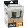 Afbeelding van DELIGHT - Inbouw Pop-Up Tafelblad Stekkerdoos met 2x USB en 3 Stopcontacten - Zilver - Lage inbouwdiepte -