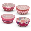 Afbeelding van Muffin Bakvormen / Muffinvorm Cupcake Papier Vormpjes - 100 Stuks - Roze / Hartjes - 5130 f01b 4b73 bbde