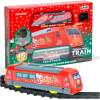 Afbeelding van Bewello - Kerst Trein - Kersttrein met licht en geluid - 15 delig - Kerstdecoratie - op Batterijen - 5288