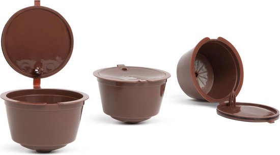 Afbeelding van 5x Herbruikbare Dolce Gusto Koffie Cup - Milieuvriendelijk - Duurzaam - Koffie Cups Capsules - Navulbare