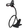 Afbeelding van Flexibele Telefoonhouder met Klem - Flexibele Arm Bed - Flexibel - Telefoon Houder Bureau Tafel - Mobiele