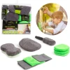 Afbeelding van Complete Autowas Set Microvezel - 9 delige set - Autowasset Autopoetsdoeken - Autowas Producten - Motorfiets