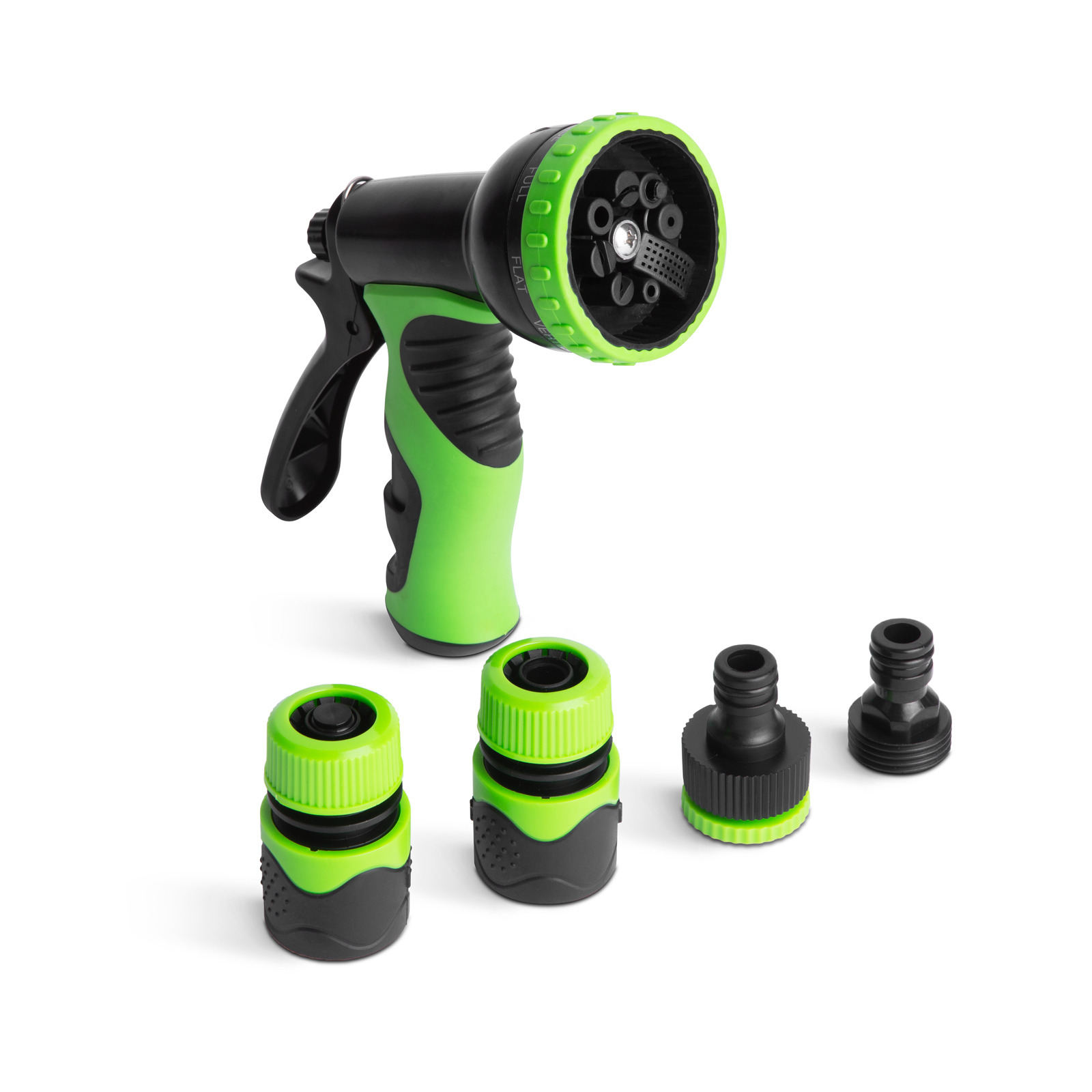 Afbeelding van Garden of Eden - Sproeipistool set met Snelkoppelingen voor Tuinslang - Sproeikop met 8 Functies en