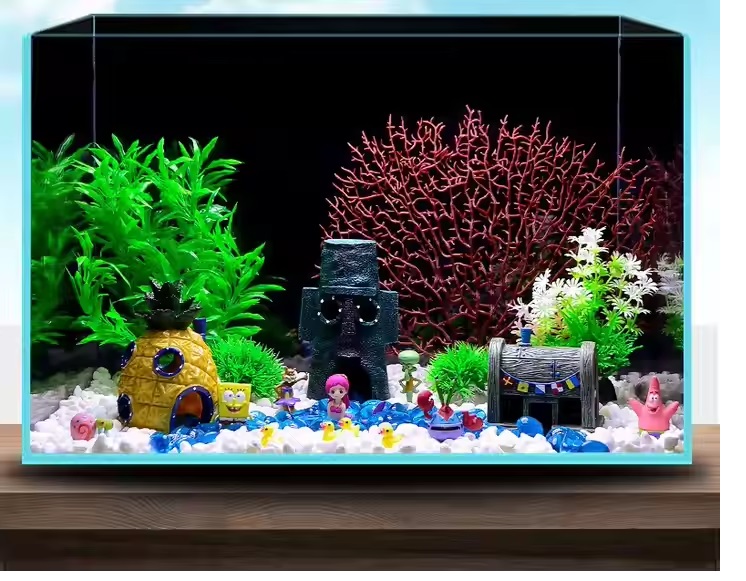 Afbeelding van Aquarium Decoratie - Ornamenten - Set van 3 - Ornamenten voor Aquaria - 5873 a5bb 4740 b8ef f61bfbf88ab1