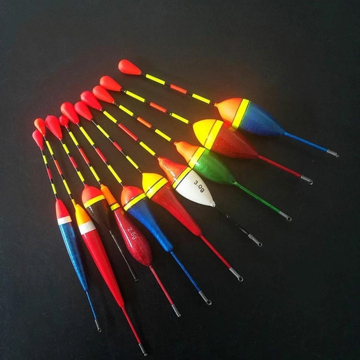 Afbeelding van Dobber set - vis dobbers - dobbers - karper - hengelsport- witvis - 10 delig - BPK - 58e8 eec0 410b 962a