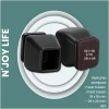 Afbeelding van N'JOY LIFE - 24x Premium Stoelpoot beschermers Flexibel - Stoelpootdoppen 19x19 tot 26x26 mm voor
