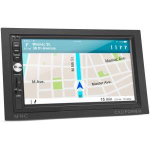 Afbeelding van MNC - Dubbel Din Autoradio 7'' - 4x50W - Android - met Bluetooth - Screen Mirror - Airplay - AUX -