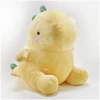 Afbeelding van Kussen Dinosaurus Knuffel - Dino Squish Plushie Kinderkussen - Kind Knuffelkussen Zachte Plush - 40cm - Geel