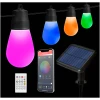 Afbeelding van Garden of Eden - Solar Lichtsnoer voor Binnen of Buiten op Zonne-Energie - Multicolour - 13m - met App en