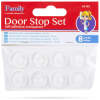 Afbeelding van Deurstoppers Zelfklevend Transparant - 8x - 18mm - Stootdopjes - Stootdoppen - Anti Slip Dopjes -