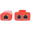 Afbeelding van MAXWELL Netwerk Tester - RJ45 en RJ11 Kabel Tester - Internet LAN tester - Incl. 2x Batterijen - Incl. RJ11