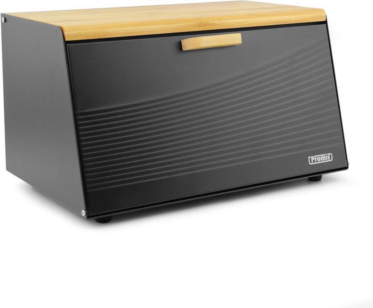 Afbeelding van Broodtrommel Trapeziumvormig-Helpt Brood Vers Te