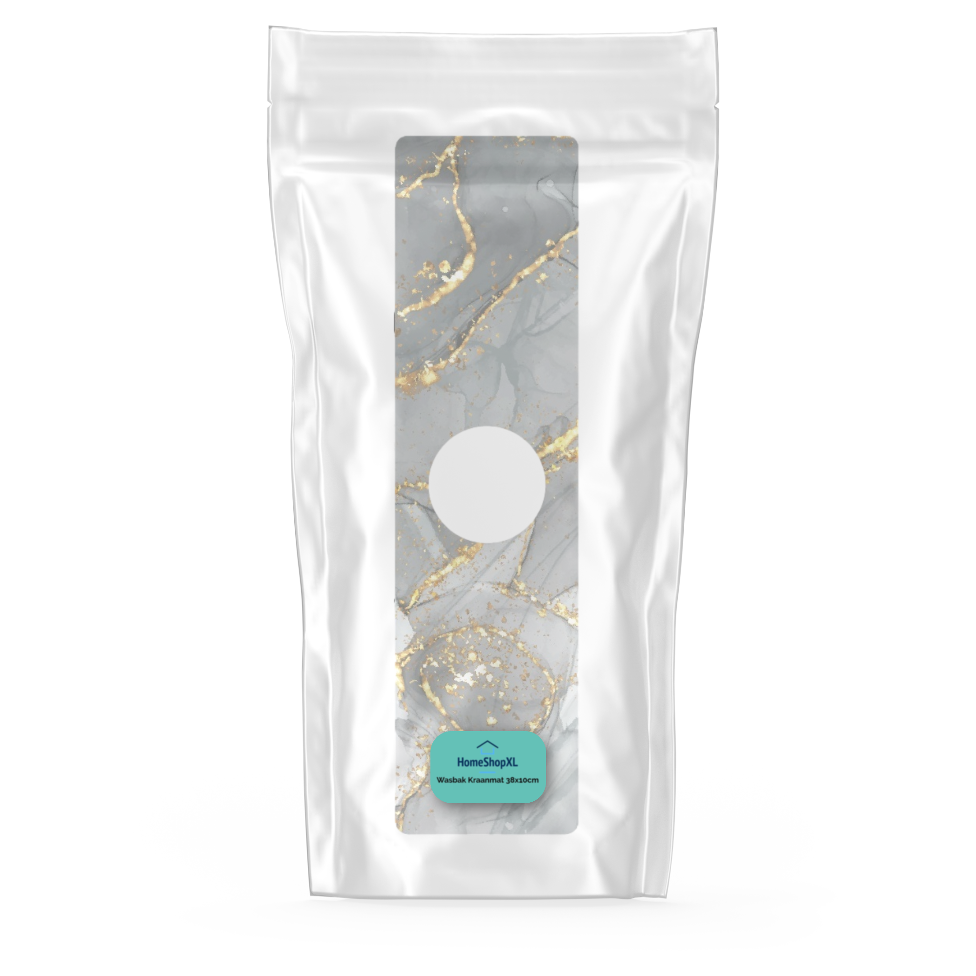 Afbeelding van HSXL - Diatomiet Mat voor Kraan - Gootsteen - Droogmat - Afdruip - Keuken - Kraanmat - Antislip - 38x10CM -