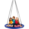 Afbeelding van Grote Nestschommel - Ø 110cm - Kinderschommel Blauw - 73f5 270e 4575 80a7 874b6aa09d9c