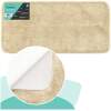 Afbeelding van Badmat - 60x120cm - Beige Champagne - Grote Antislip Douchemat Badkamermat of WC mat - 7703 52a3 4a59 b016