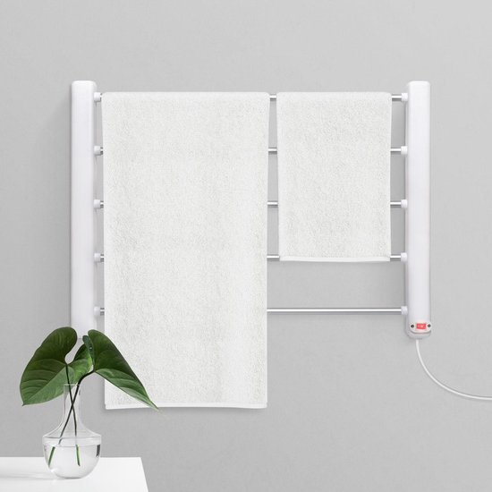 Afbeelding van Bewello® - Elektrisch Handdoekrek - Droogrek voor Handdoeken - Radiator op Netstroom voor Badkamer -