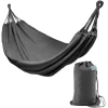Afbeelding van HSXL Dubbele Hangmat Grijs - 1 of 2 Persoons - Lig Oppervlak 190x150cm - Lengte 260cm - 77e5 522a 4cdc acb1