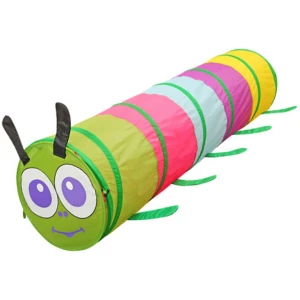 Afbeelding van N'JOY LIFE - Speeltunnel met Deksel en Opbergtas - Kruiptunnel - Kinderspeelgoed / Binnenspeelgoed /