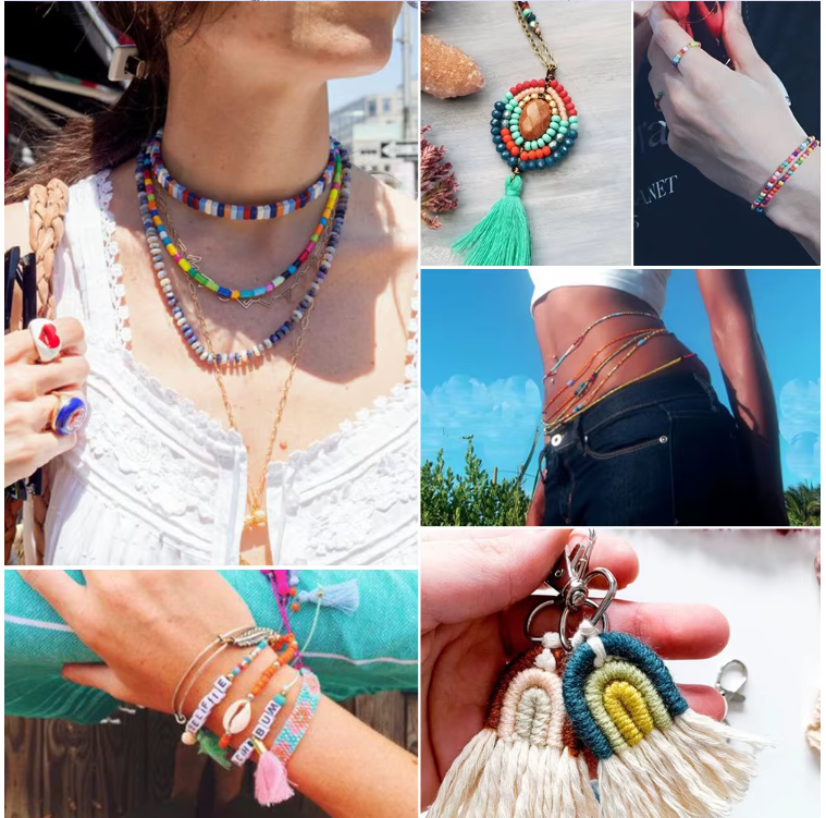 Afbeelding van N'JOY LIFE - DIY Sieraden Maken Set – 4655-delig Knutselpakket voor Meisjes – In 3 laags opbergbox