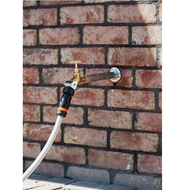 Afbeelding van Kraan Koppeling Tuinslang - Universele Waterdief 13 – 15mm - Kraanstuk - Adapter binnenkraan - Ook geschikt