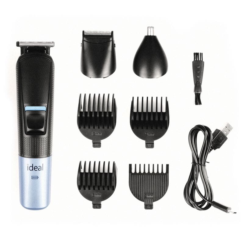 Afbeelding van IDEAL Draadloze Tondeuse Mannen Oplaadbaar - Draadloos Trimmer - Haartrimmer - Baardtrimmer Mannen - USB