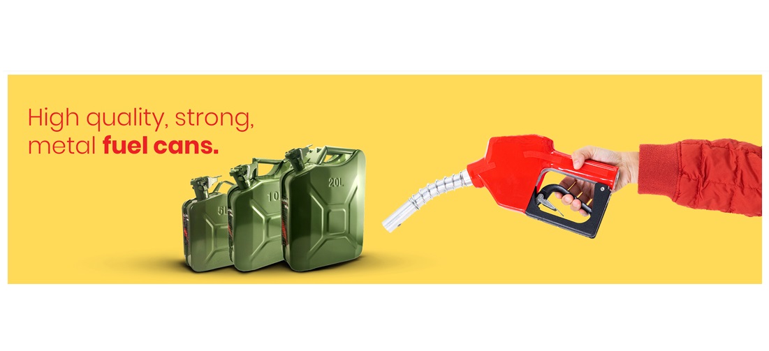 Afbeelding van Carguard - Metalen Brandstof Jerrycan 5 Liter Benzine of Diesel - Metaal 5L - 8199 e5b9 4553 8f6b