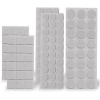Afbeelding van 240x Premium Viltjes Stoelpoten - Zwart & Wit - Zelfklevend Anti Kras Meubelvilt voor Meubels - 240 stuks