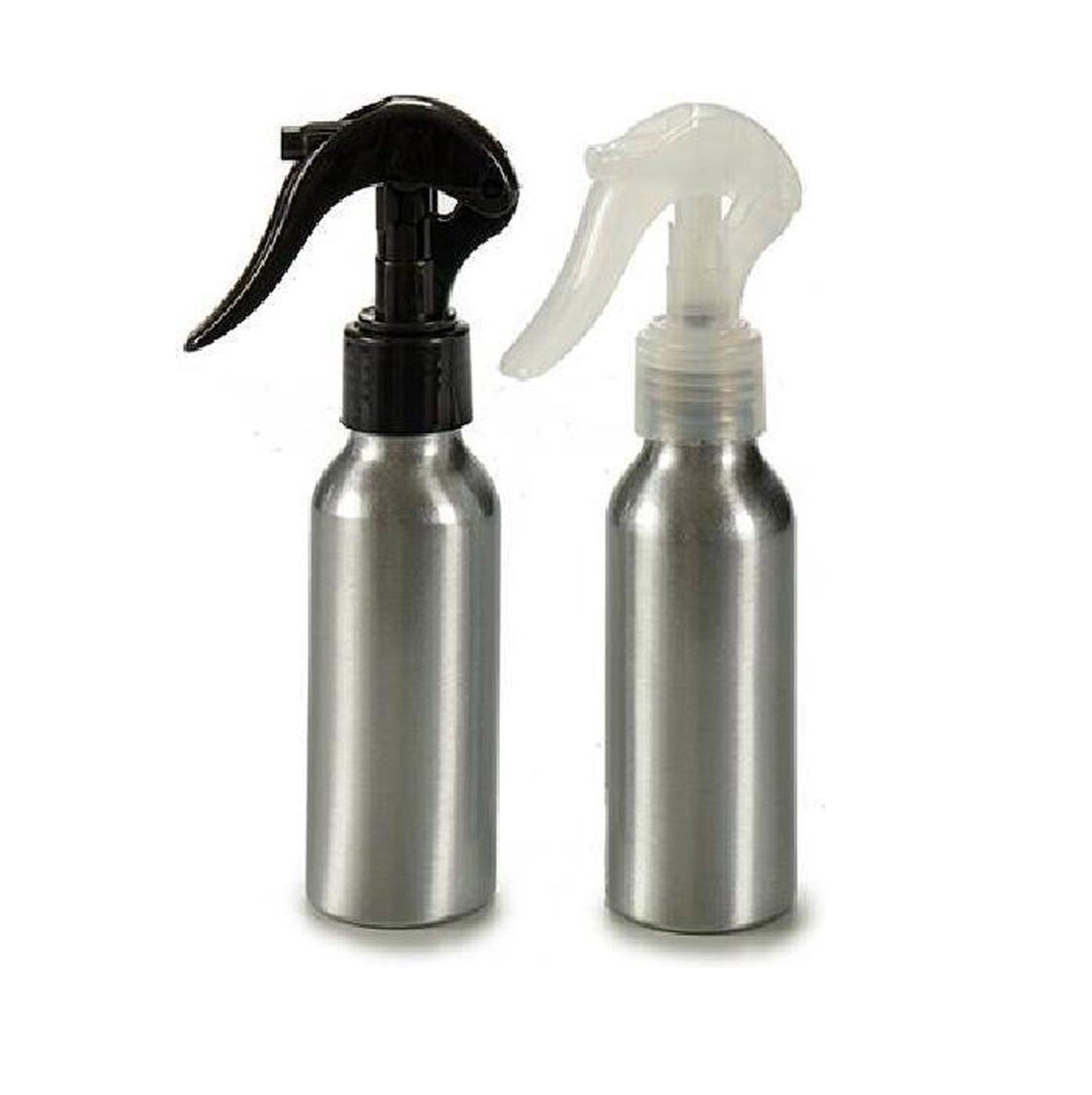 Afbeelding van Sprayflacon Leeg - Set van 2 - RVS - Sprayflesjes 100ML - Spuitfles - Sprayflesjes - Sprayfles - Water
