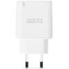 Afbeelding van Dubbele USB Stekker Oplader met 2 poorten PD20W - Wit - Snellader - USB A & USB C Lader - Oplaadblok -