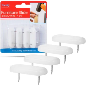 Afbeelding van Family Pound - Meubelglijder - Meubelonderzetters - Vloerglijders met Spijker- Gel - Vilt voor Meubels - 4