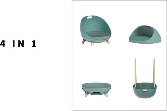 Afbeelding van MS Duku Cat Nest - Kattenmanden - Kattenmand - Comfortabel Kattenbed – Katten Mand - Esthetisch Ontwerp -