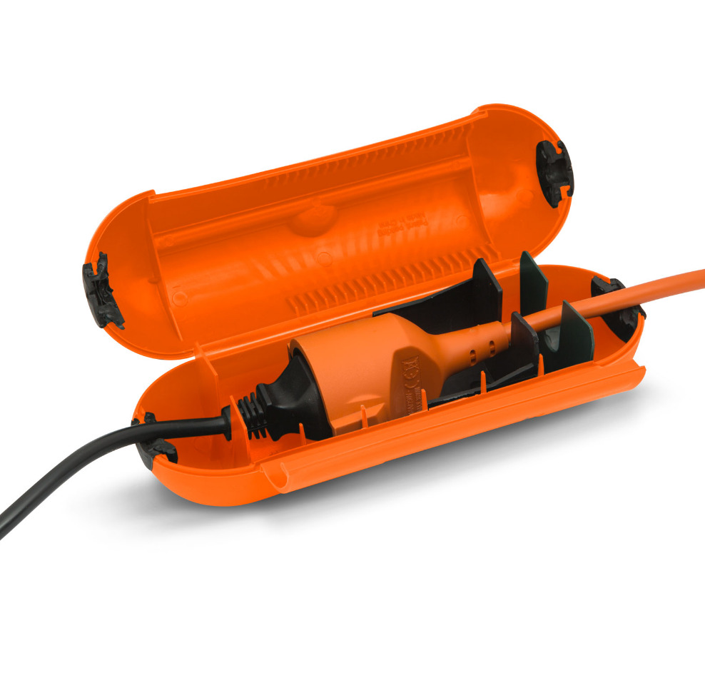 Afbeelding van Handy - Kabelmof voor Buiten - Stekkersafe IP44 Waterdicht - Stekkerbox voor buiten - Kabelmof -