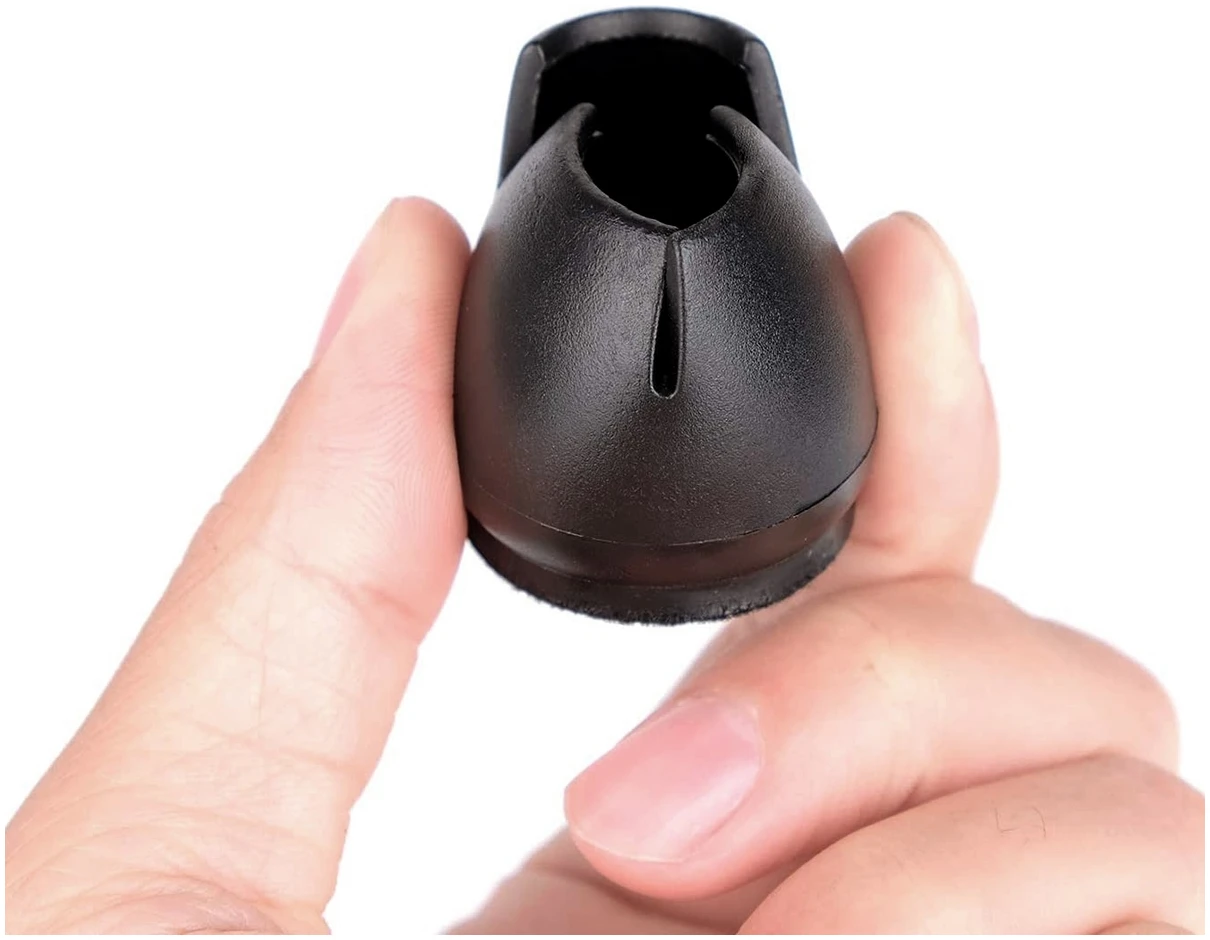Afbeelding van Stoelpoot Doppen – 12-16mm – met Anti-Kras Vilt – Stoelpoot beschermers - Vloerbescherming –