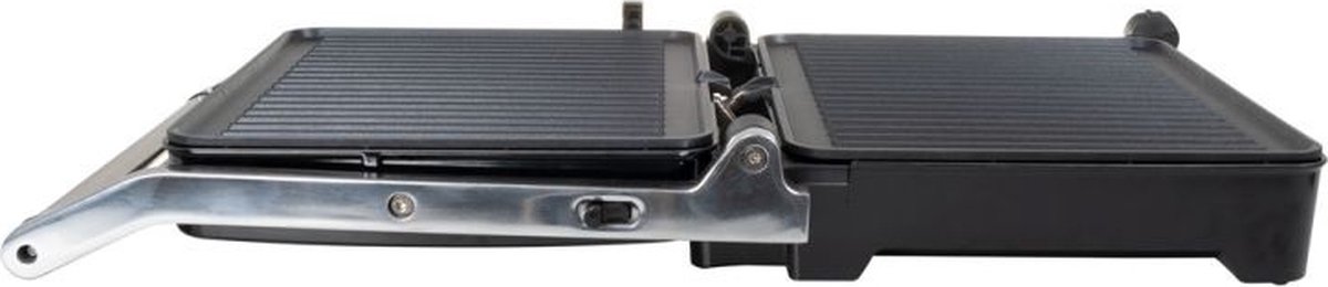 Afbeelding van Eldom GK170 Contactgrill – 2000W RVS – Dubbele Grillfunctie – 30x25 cm – Antiaanbak /