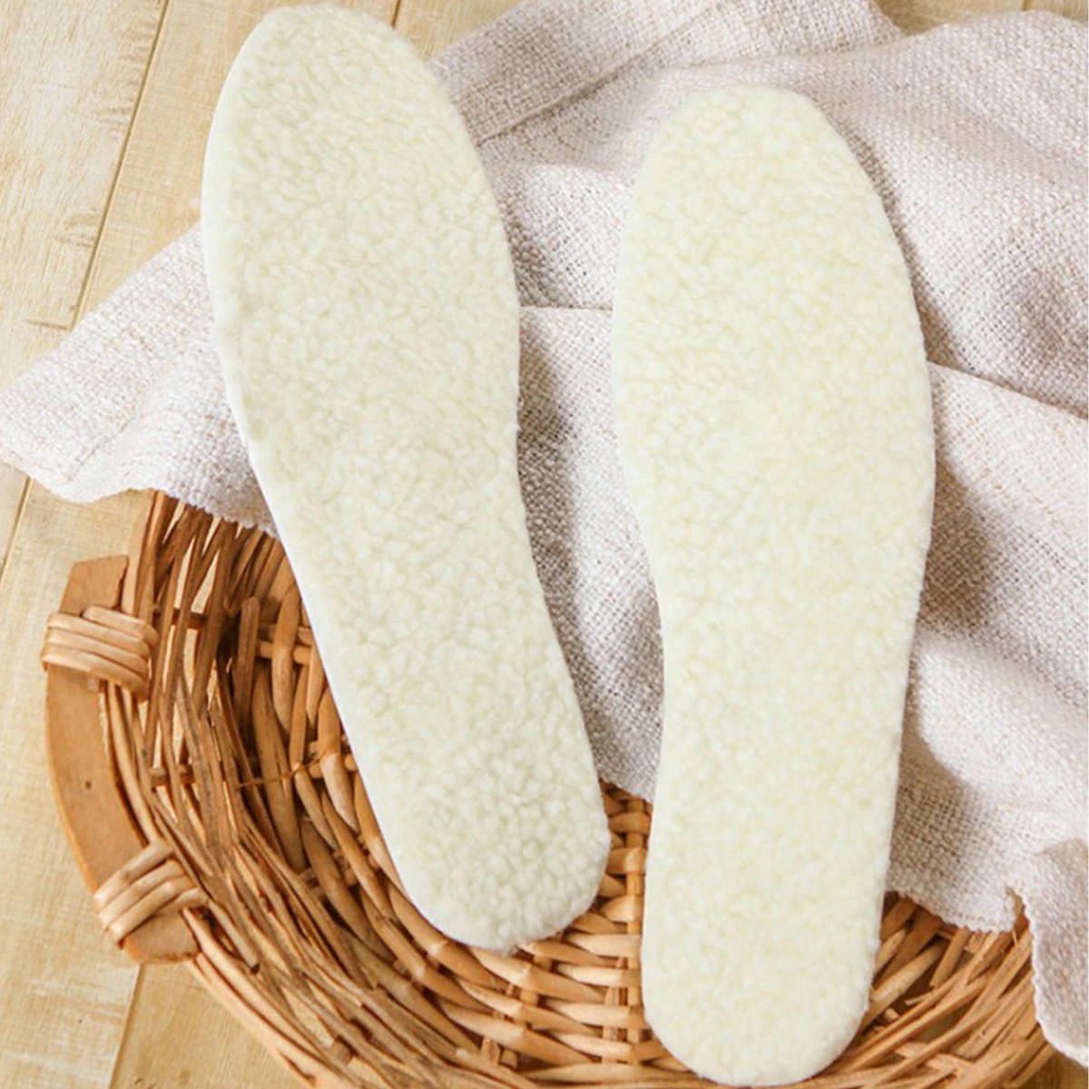 Afbeelding van Family Pound Thermo Inlegzolen - Op maat te knippen - Inlegzolen Heren en Dames - Lekker Warm - Maat