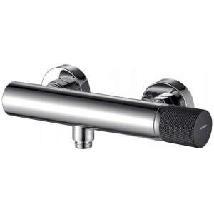 Afbeelding van KUCHINOX - Peros - Douchekraan 15cm - Mengkraan Douche 150mm - Chroom en Zwart - G1/2''