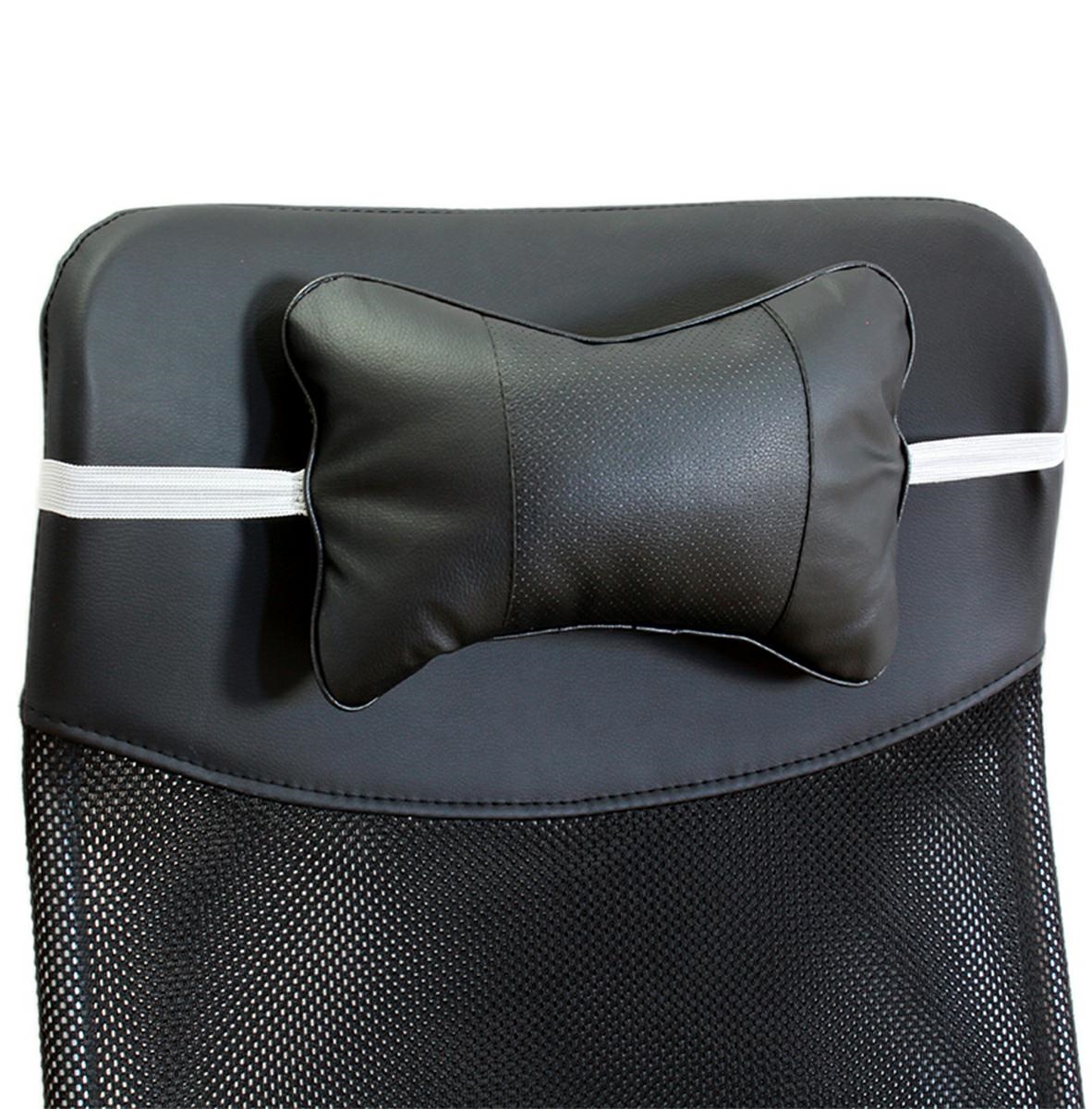 Afbeelding van 2x Nekkussen Autostoel Universeel - Set van 2 - Neksteun Auto - Autokussen - Hoofdsteun Bureaustoel - Zacht