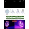 Afbeelding van LED Groei Lamp E27 met 54 leds - KWEEK LED Lamp - Voor Groei en Bloei - Groeilamp Set van 3 Stuks - 8d9b a281