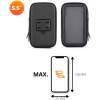 Afbeelding van WheelZone - Telefoonhouder Fiets Waterdicht - max. 5,5 Inch - Telefoon Houder - Geschikt voor iPhone en