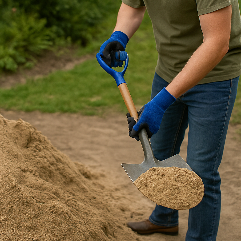 Afbeelding van Handy - Werkhandschoenen Tuin Heren en Dames - Tuinhandschoenen Blauw - L / Maat 9 - Herbuikbaar - BPK - 8dde
