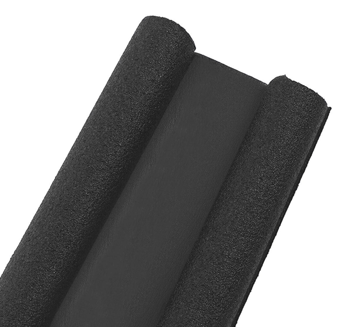 Afbeelding van HSXL Dubbele Tochtstopper voor Deur - 91 cm - Op maat te knippen - Zwart - Tochtrol voor binnen Deuren -