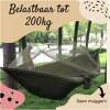 Afbeelding van HSXL Lichtgewicht Outdoor Hangmat met Muggennet en Accessoires - 260x140cm - Groen - Survival Hangmat met