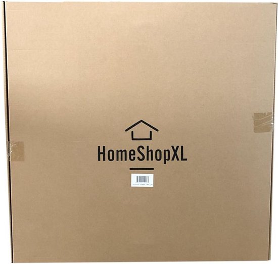 Afbeelding van HSXL - 60cm Grote Stille Wandklok Landelijk en Industrieel uit Zwart met Goud Hout - Groot - 60 cm - Houten