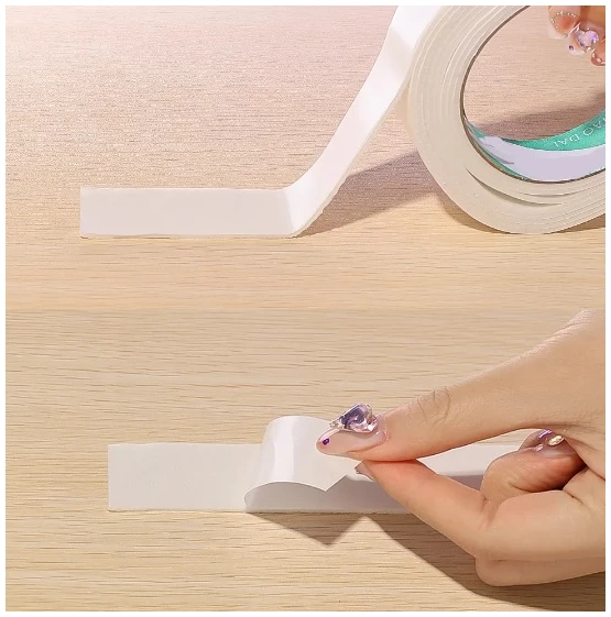 Afbeelding van Handy Dubbelzijdig Plakband - Foam Tape - Tape Extra Sterk - Montagetape 130-Delig - Rechthoekige plakkers