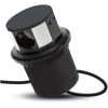 Afbeelding van DELIGHT - Inbouw Pop-Up Tafelblad Stekkerdoos met 2x USB en 3 Stopcontacten - Zwart - Lage inbouwdiepte -