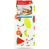 Afbeelding van Afdruipmat Afwas - Tropisch Fruit Patroon - Microvezel - 38x51CM - Droogmat Vaat - Afdruip Mat - BPK - 9230