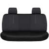 Afbeelding van Universele stoelhoezen auto - Eco Kunst Leer - Zwart - Stoelhoes voor in de auto - Complete set -