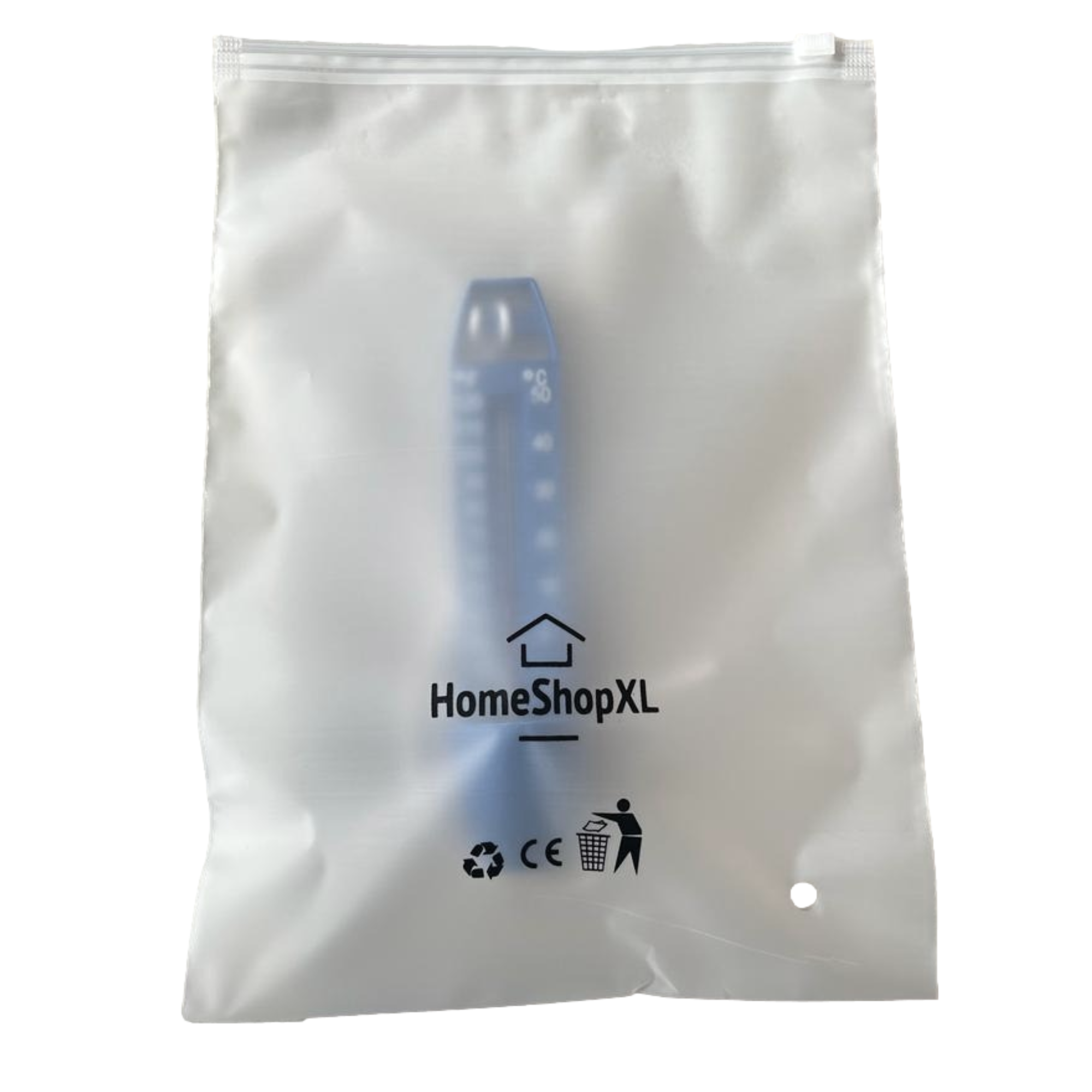 Afbeelding van Zwembad Thermometer - Blauw met Touw - Water Thermometer - voor o.a. Babybad, Bad, Zwembad, Bubbelbad - 97b1